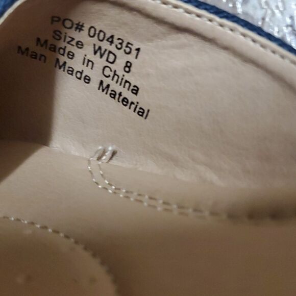 Tru Comfort Foam Journee Monte Espadrilles Womens size 8 closed toe Wedge NWOT - Picture 8 of 8